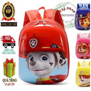 Balo cho bé trai bé gái họa tiết hoạt hình chú chó cứu hộ Paw Patrol
