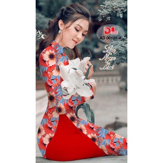 Vải áo dài Hoàng Yến,1 bộ lụa nhật