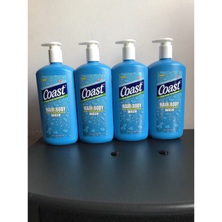 Sữa tắm gội cho nam Coast Hair and Body Wash 946ml