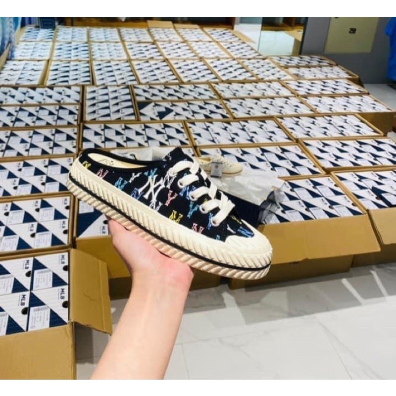 Giầy Đạp Gót Ny [ Full Box ] Nữ  - Sneaker Nữ, Giầy Sục Mới