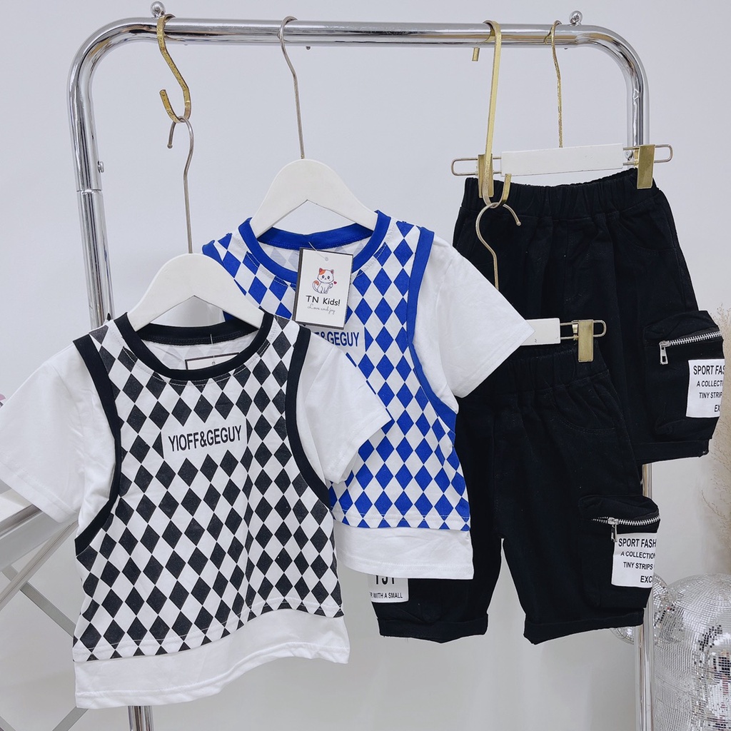 Sét Bộ KẺ IN TRÀN  cao cấp CHO ZAI IU