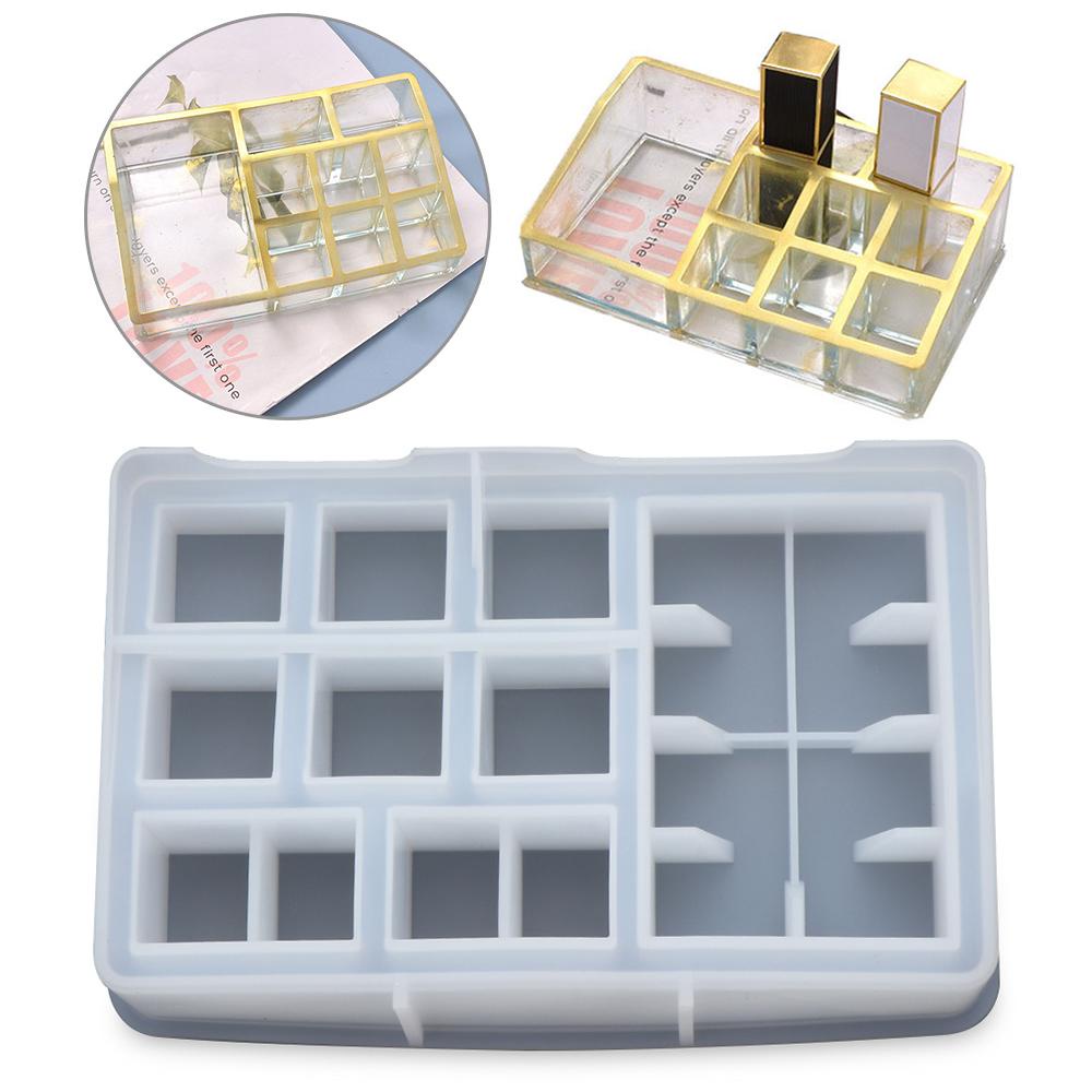 JONYE Khuôn Silicone Làm Giá Đỡ Son Môi Trang Sức Tiện Lợi