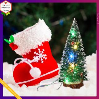 Cây Thông Noel Mini Có Đèn Led Để Bàn