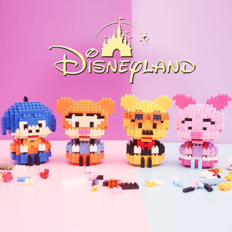 Đồ Chơi Mô Hình Gấu Hoạt Hình Mini Dễ Thương