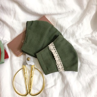 khẩu trang vải linen