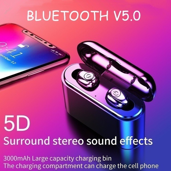 Bộ tai nghe bluetooth không dây x8-tws kèm hộp sạc