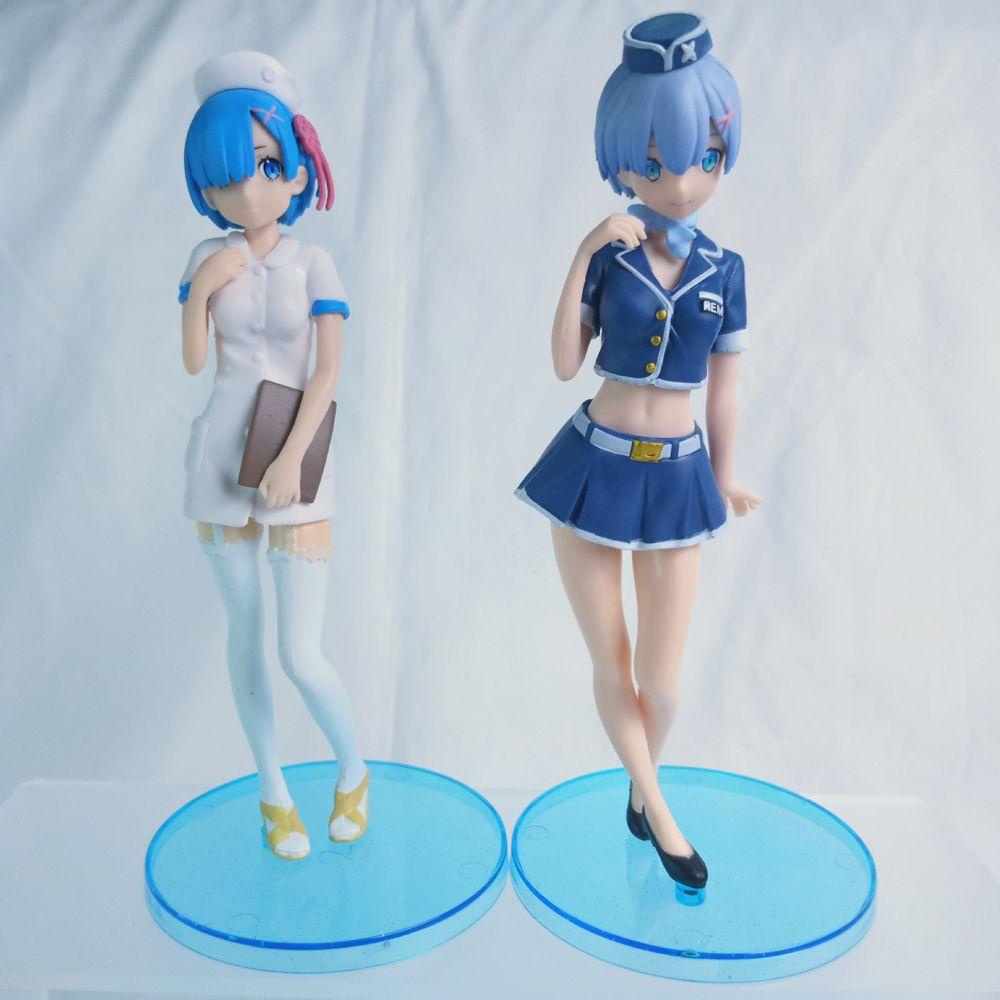 Bộ 6 Mô Hình Nhân Vật Re: Life In A Different World From Zero 17CM