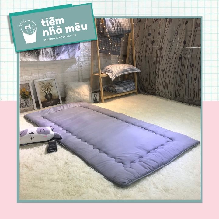 [ Siêu Sale ] Topper Mini Tấm Bảo Vệ Nệm Đa Năng✨90x1m9-Tiệm Nhà Mêu✨Nệm ngủ trưa văn phòng mềm mịn, thấm hút cực tốt