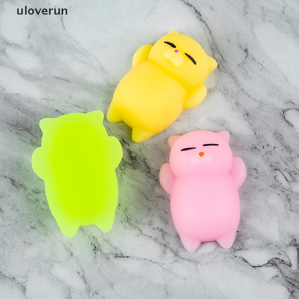 Đồ Chơi Nắn Bóp Giúp Giải Tỏa Căng Thẳng Hình Chú Mèo Dễ Thương