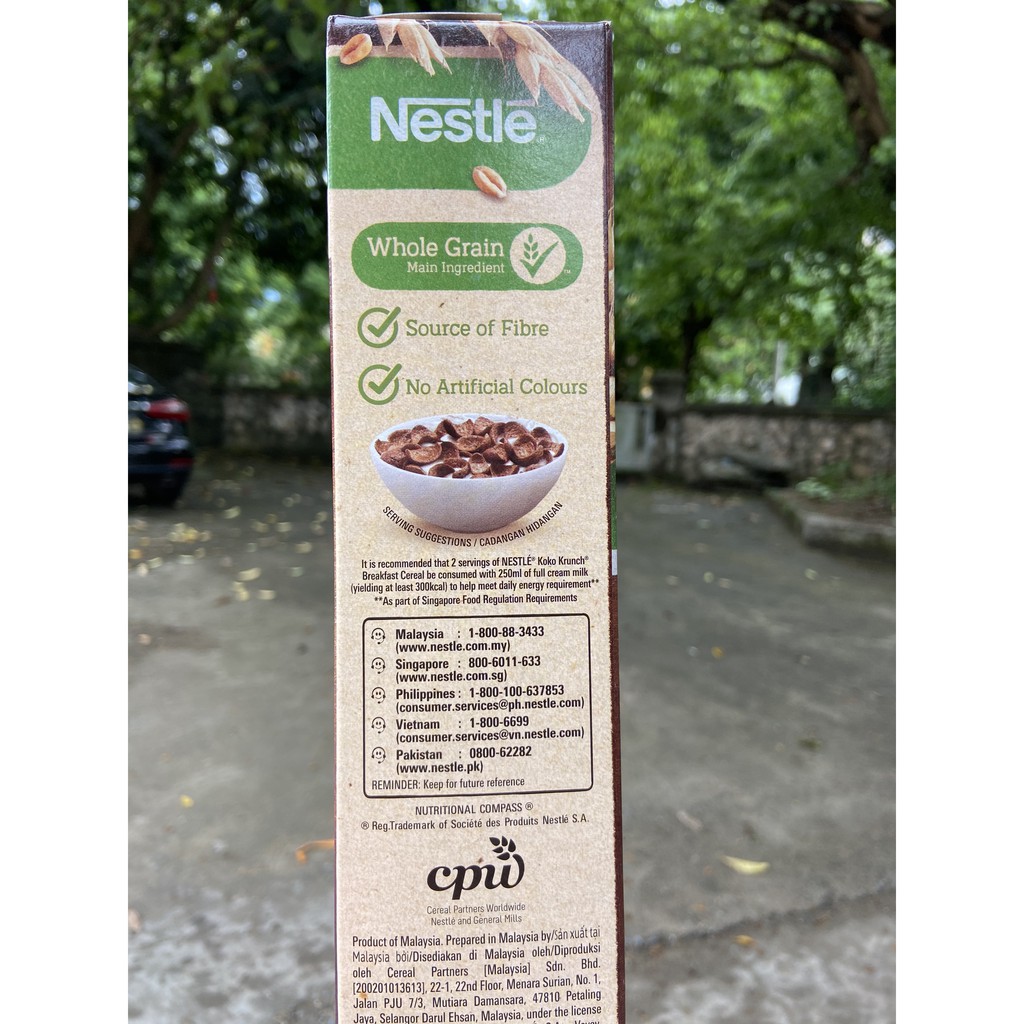 NGŨ CỐC ĂN SÁNG NESTLE KOKO KRUNCH 330G