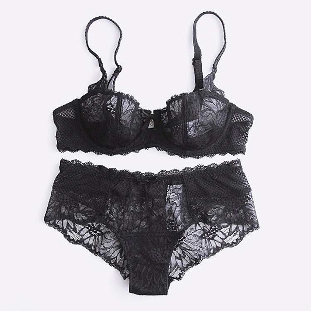 [Mã WAMST112 giảm 25k đơn 150k] Bộ Đồ Lót Ren Có Gọng Không Đệm Siêu Mỏng S055 | BigBuy360 - bigbuy360.vn