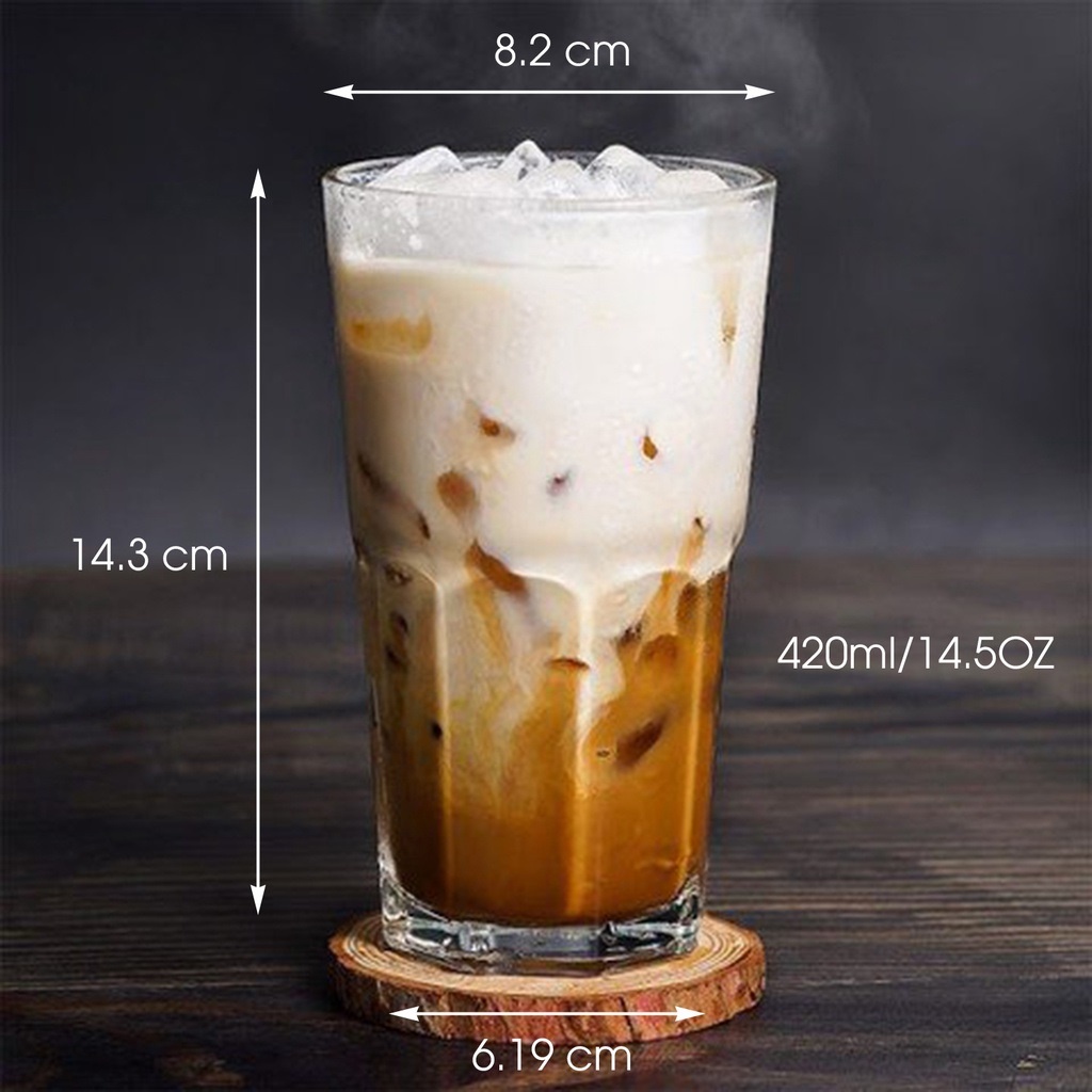 Ly Thủy Tinh Union Không Quai Nhập Khẩu Thái Lan UG390 | 420 ml