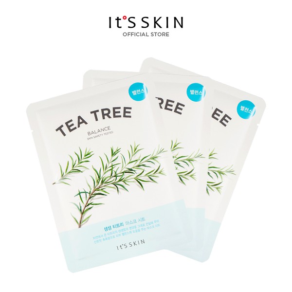 Mặt nạ ngăn ngừa mụn It's Skin The Fresh Mask Sheet Tea Tree