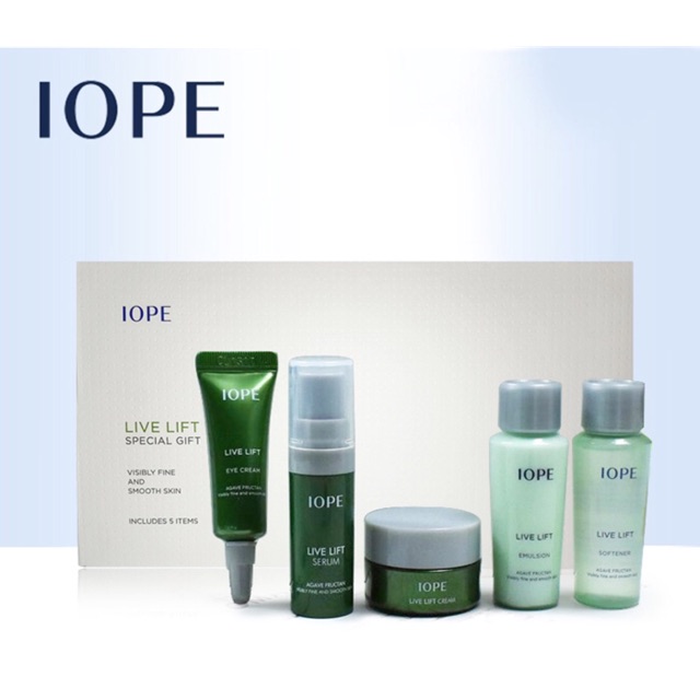Set dưỡng trắng da Mini Iope 5 sản phẩm