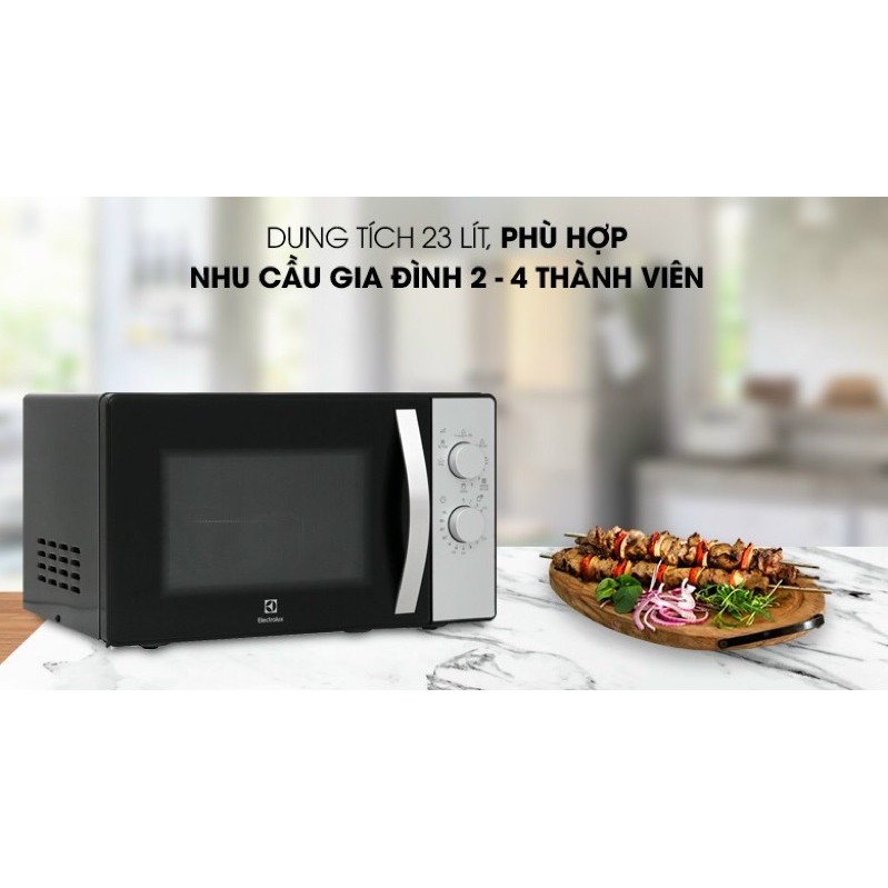 Lò vi sóng Electrolux EMG23K38GB( HÀNG NEW BẢO HÀNH CHÍNH HÃNG 1 NĂM)