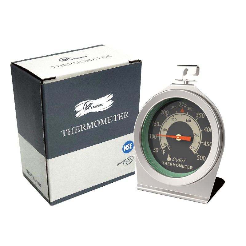 Nhiệt Kế Inox Đo Nhiệt Độ Lò Nướng BBQ An Toàn