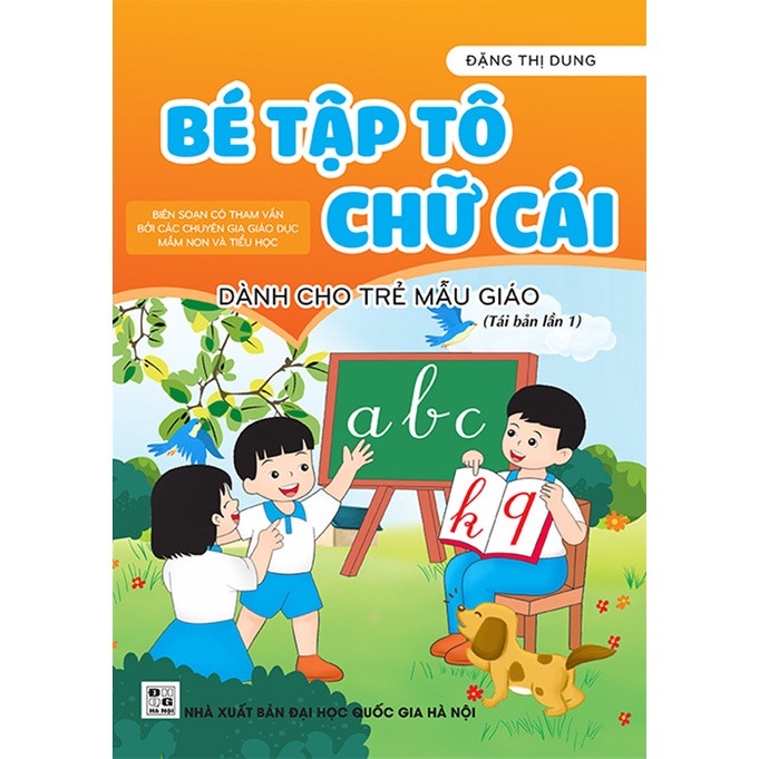 Sách - Bé tập tô chữ cái (dành cho trẻ mẫu giáo)