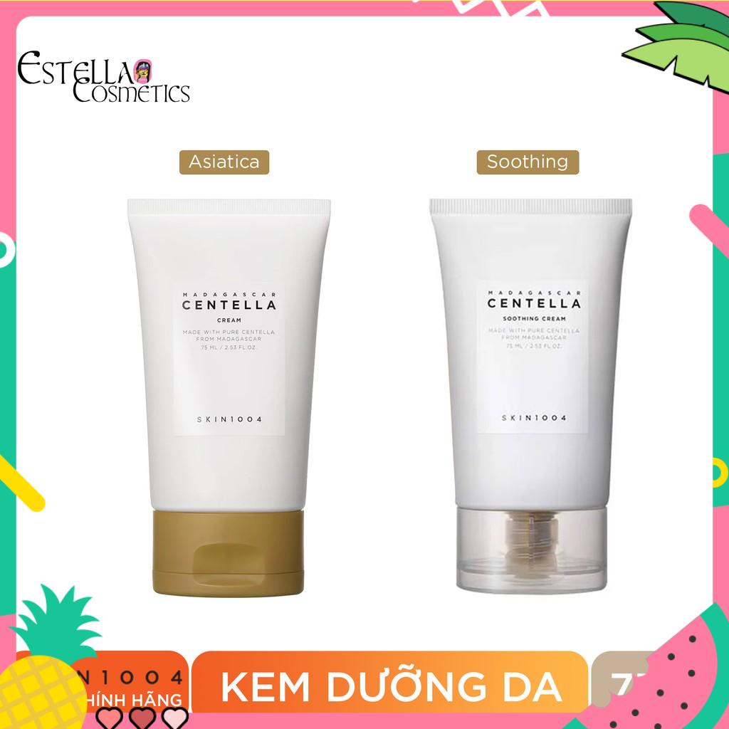 Kem Dưỡng Cho Da Mụn Chiết Xuất Rau Má Skin1004 Madagascar Centella  Asiatica/Soothing Cream 75ml