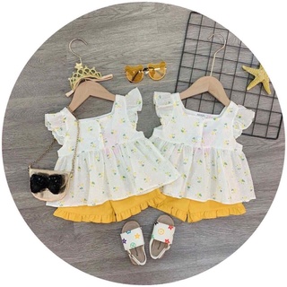 váy tim cánh tiên+set bộ