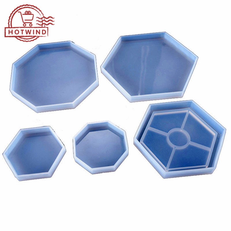 Khuôn silicon hình vuông dùng làm đồ trang sức tiện lợi
