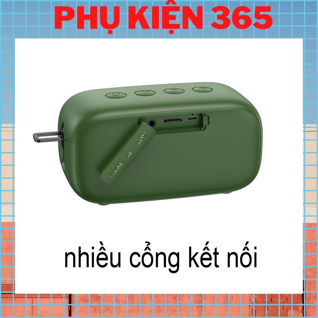 Loa Bluetooth đa năng Hoco BS43 Cool sound BT V5.0, chống nước IPX7, pin dùng 6H - Hàng chính hãng