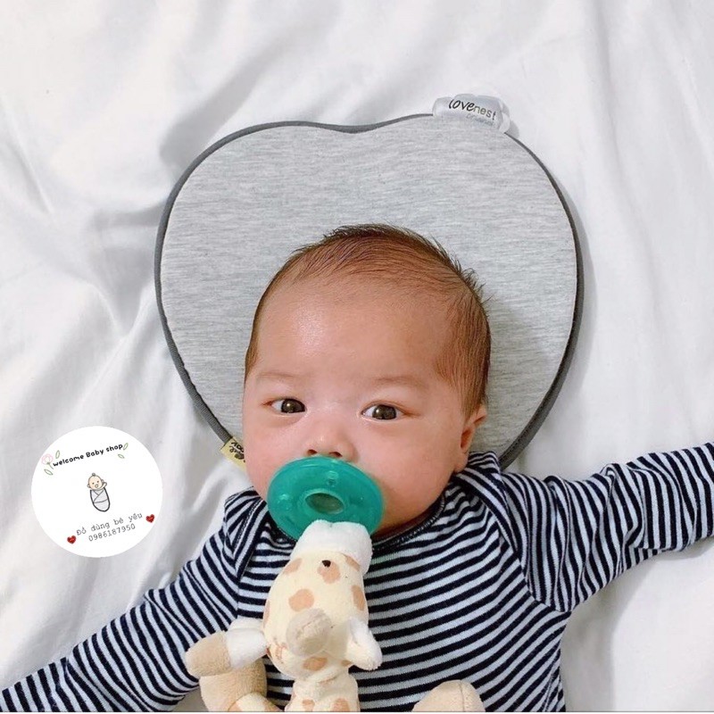 Gối chống bẹt đầu Lovenest Babymoov chính hãng [ babyboo]