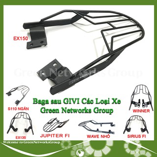 Baga sau Givi gắn cho xe Winner 150 , Ex150 , Ex135 , Wave S110 110 ,Jupiter Fi , Sirius Fi , Sirius Greennetworks