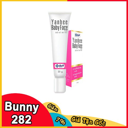 Kem Dưỡng Trắng Da Baby Face Thái Lan Yanhee 20g Chính Hãng