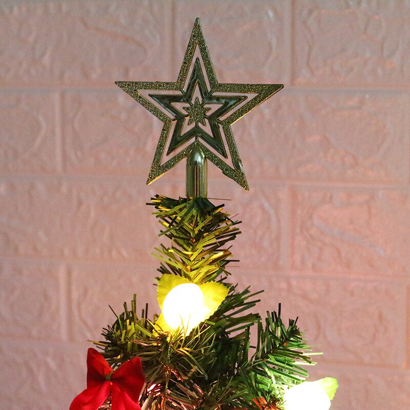 Cây thông noel 60cm mini để bàn trang trí giáng sinh cho nhà cửa, phòng khách, phòng ngủ full phụ kiện đẹp lung linh