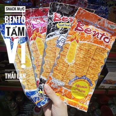 Snack Mực Bento Tẩm Vị - Gói 24gr