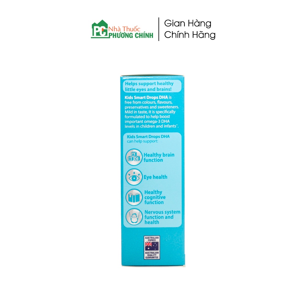 DHA Cho Bé Kids Smart Drops DHA Nature's Way - Tăng Chỉ Số IQ, Giúp Trẻ Thông Minh Vượt Trội