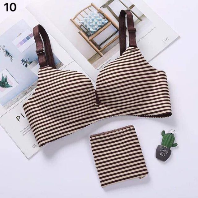 [HÀNG SẴN SALE XẢ KHO]_ HÀNG LOẠI 1 - Set lót set chip khô mực không gọng, mút vừa cực xịn đẹp (CÓ VIDEO & ẢNH THẬT) | BigBuy360 - bigbuy360.vn