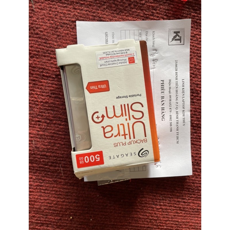 Ổ cứng di động HDD Seagate Backup Plus 1TB 2.5" USB 3.0 (Đen) | BigBuy360 - bigbuy360.vn