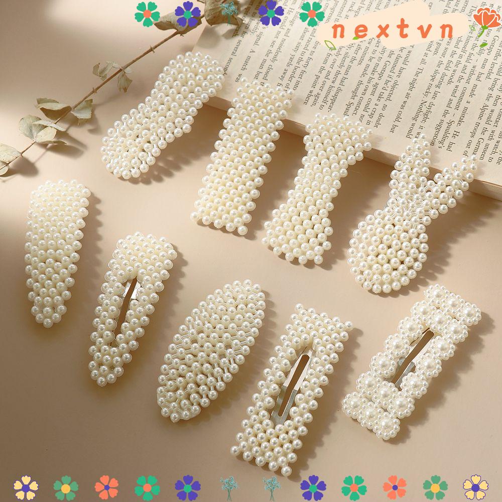 Kẹp tóc ngọc trai thời trang Hàn Quốc