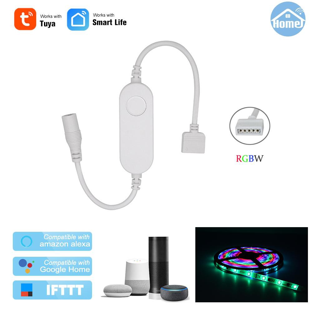 Bộ điều khiển đèn LED không dây thông minh bằng giọng nói RGBW chỉnh màu qua ứng dụng Google Home/Amazon Alexa IFTTT | BigBuy360 - bigbuy360.vn