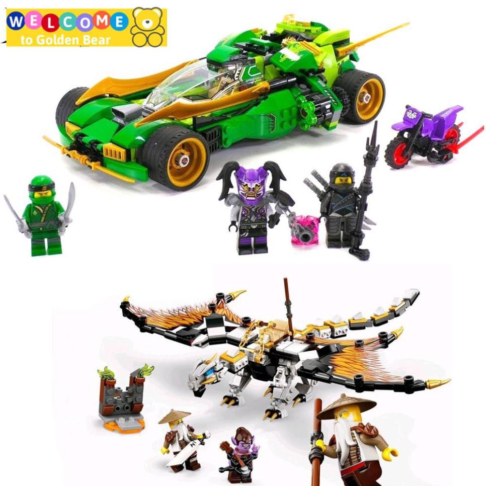 Đồ chơi lego ninjago lốc xoáy, lego ninjago rồng cho bé, Kèm theo sách hướng dẫn lắp ráp, chất liệu nhựa ABS an toàn.