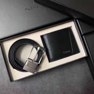 FULL SET VÍ THẮT LƯNG PEDRO SỌC ĐỨNG FULL BOX TÚI GIẤY SANG CHẢNH ❣❣