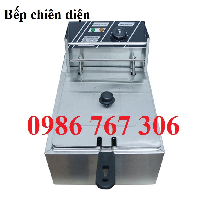 Bếp chiên nhúng dầu chạy điện