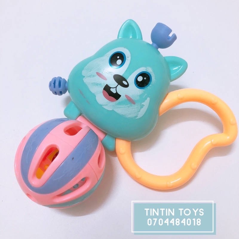 Trọn bộ đồ chơi lục lạc 5 món nhiều màu sắc đẹp mắt, âm thanh vui nhộn