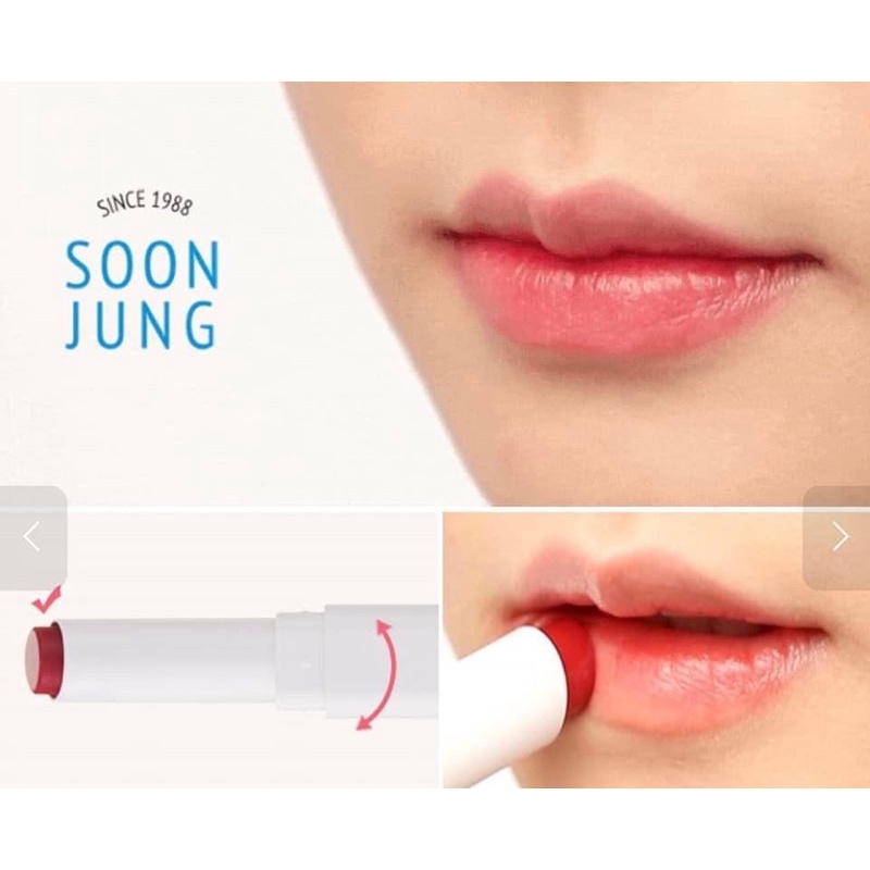 [Có bill]Son dưỡng Etude House Soon Jung lip balm