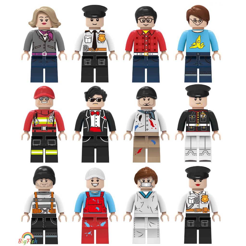 10 Nhân vật Lego Minifigures Bóng rổ