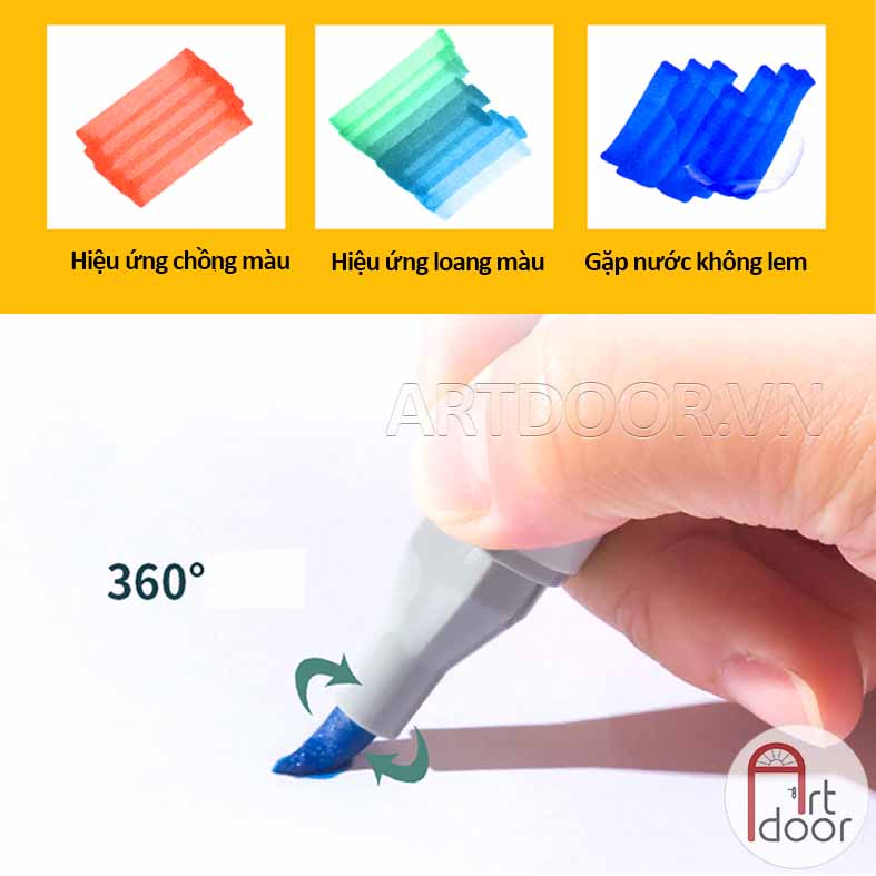 [ARTDOOR] Bút Marker SUPERIOR Brush Lẻ (từ 350~458)