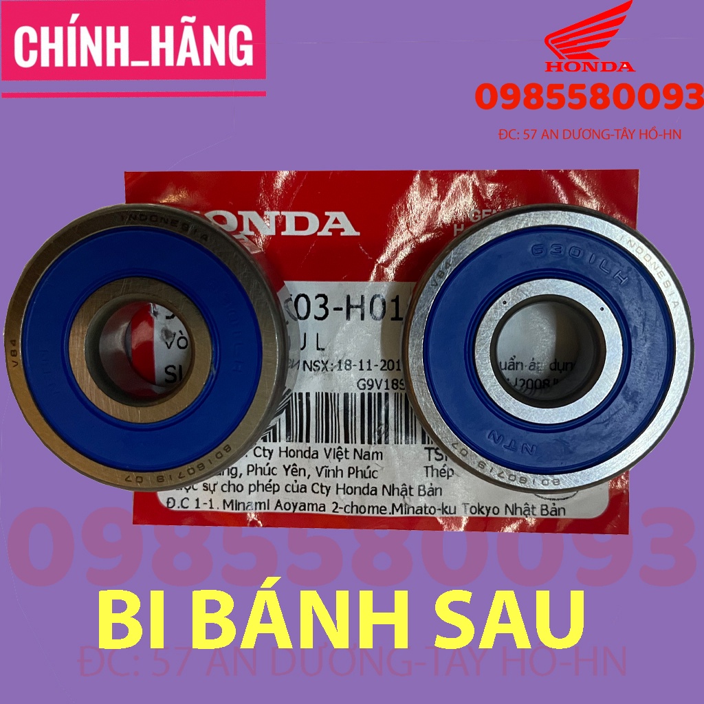 Bộ bi bánh sau xe winner
