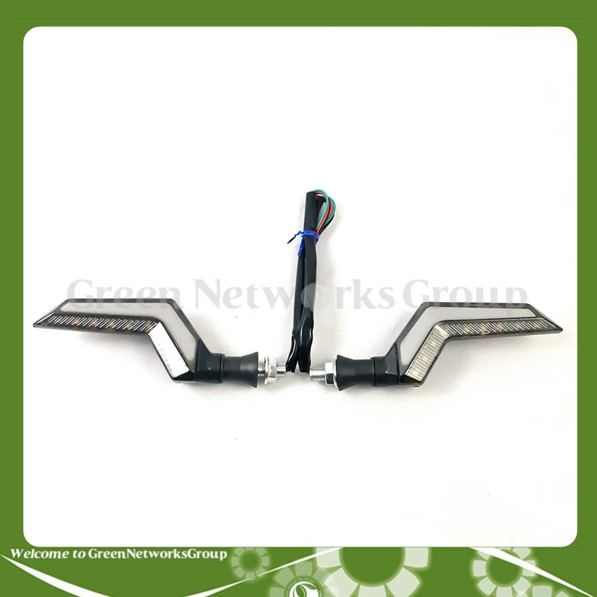 Đèn xi nhan led hiệu ứng dòng chảy gắn xe máy Greennetworks