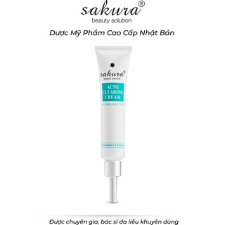 Kem sakura acne clearing cream 25gr
