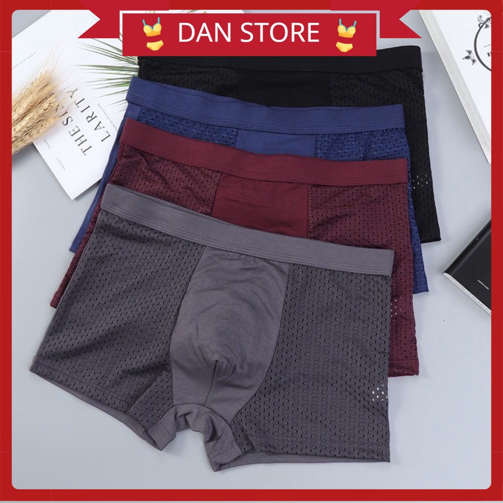 Quần Sịp Nam - Quần Sịp Đùi Nam thiết kế thoáng mát thoải mái dễ chịu DAN STORE MÃ 1002