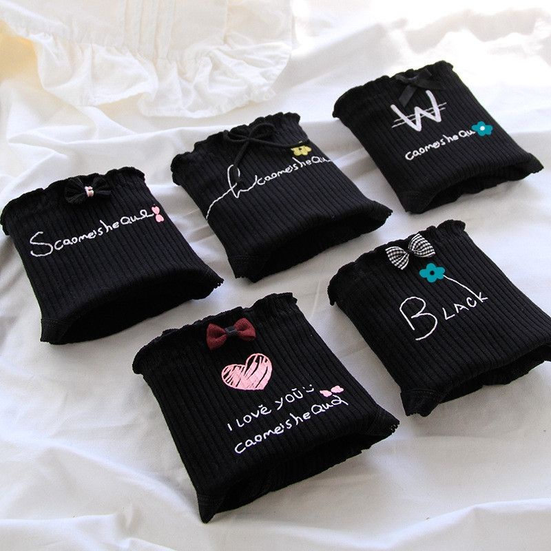 [CHE TÊN 100%] Quần Chíp Đen Nơ 27 Quần Lót Nữ Cute Chất Cotton Quảng Châu Cao Cấp Sexy Xịn Đẹp Lamodu Shop | BigBuy360 - bigbuy360.vn