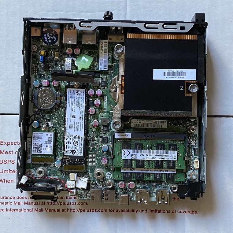 Máy tính Mini HP 800 G2 65W Skylake ITX Hackintosh (Socket 1151 v1)
