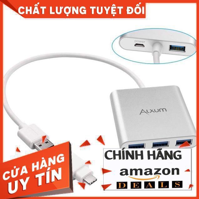 Dây chia 4 cổng usb 3.0 Alxum, Hàng Xách Tay Amazon