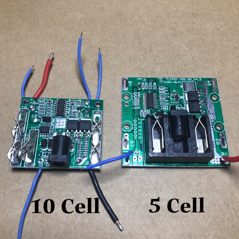 Mạch Sạc Bảo Vệ Pin 5 Cell 10 Cell Dùng Cho Máy Khoan Máy Siết Bulong Cầm Tay Xài Pin LOẠI TỐT